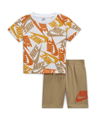 Nike Beige purchases short set XL